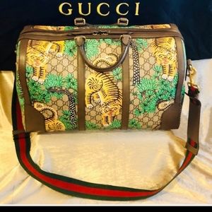 Gucci Tiger Club Rare Supreme Bengal Leather Rare